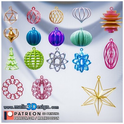 Toys (Christmas Pack) - STL Files