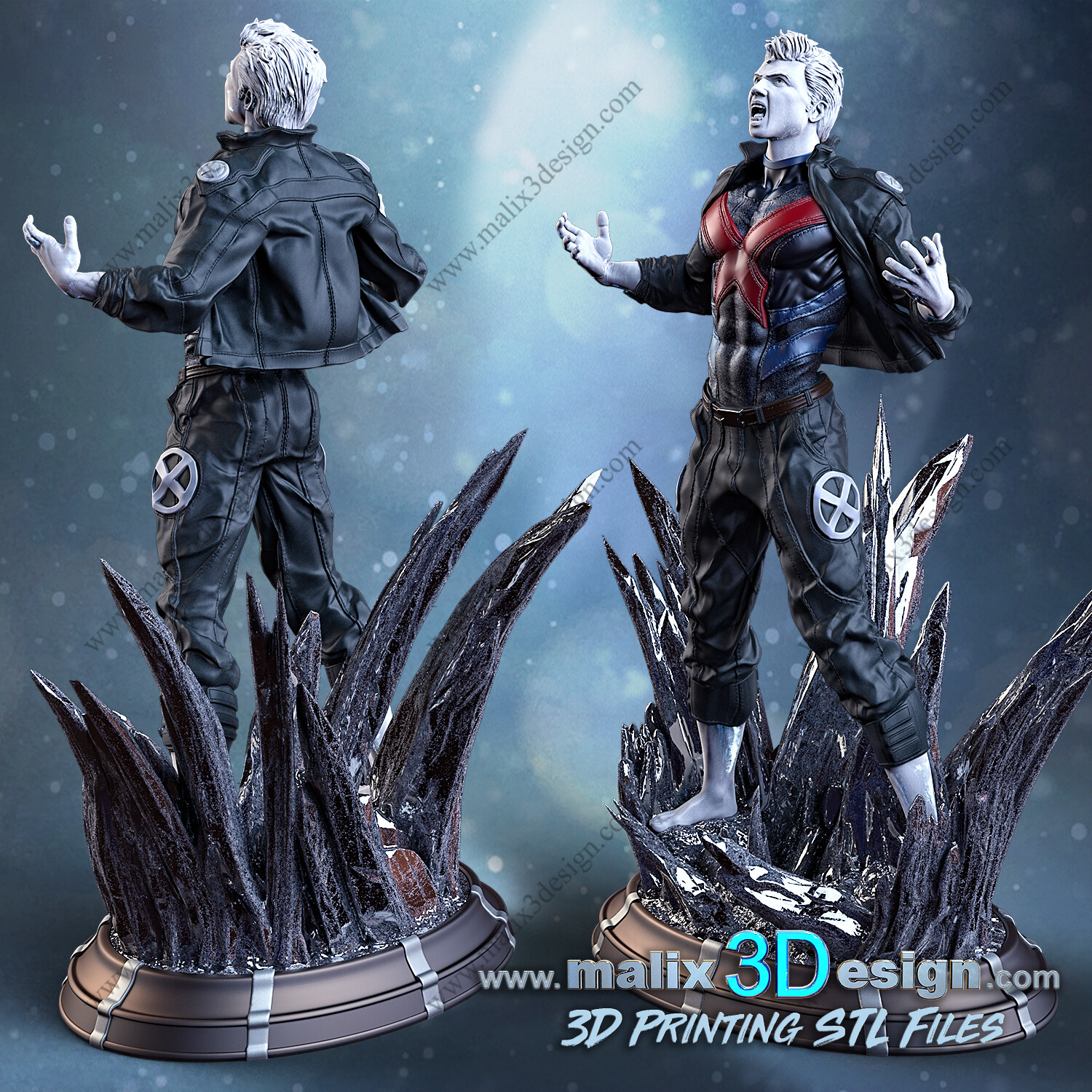 Ice Man ( X-Men ) - STL Files