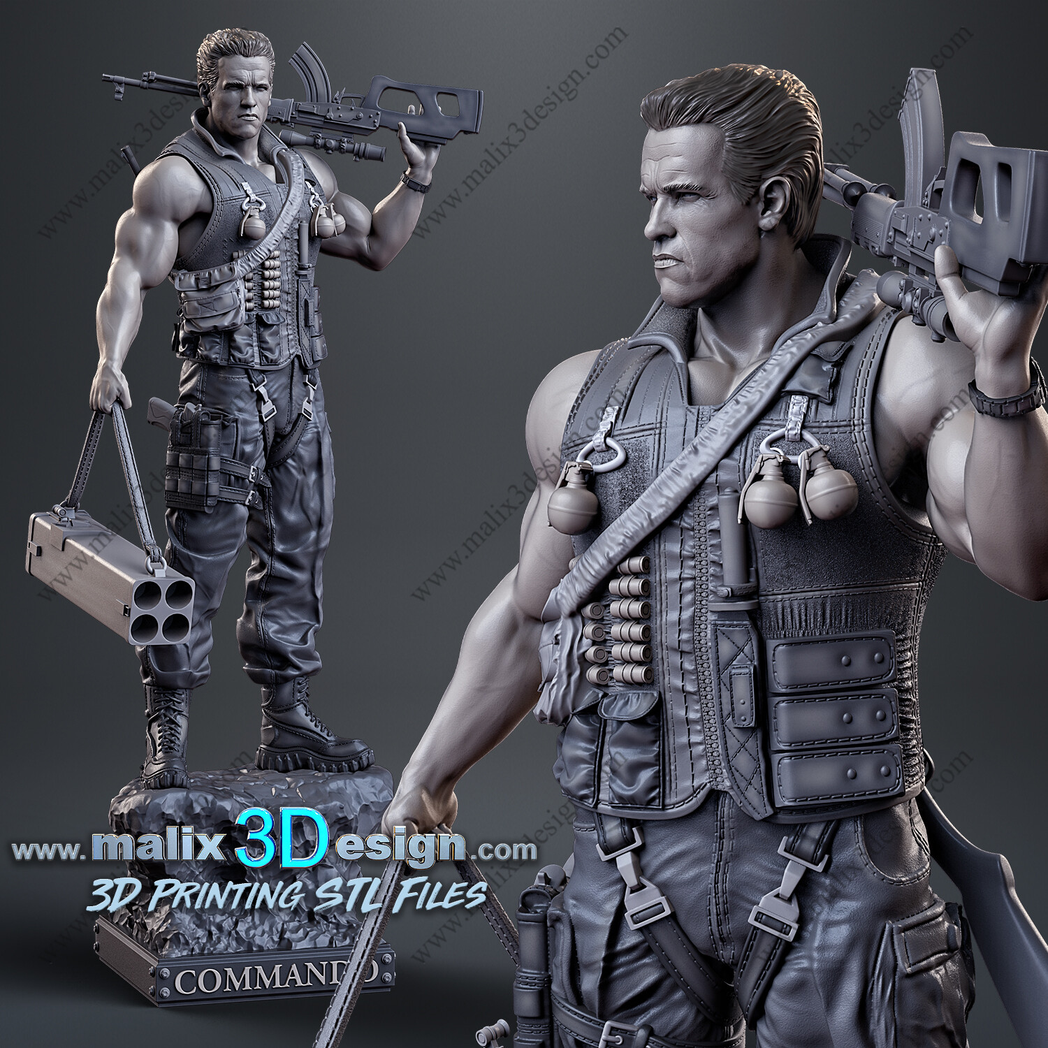 Commando - STL Files