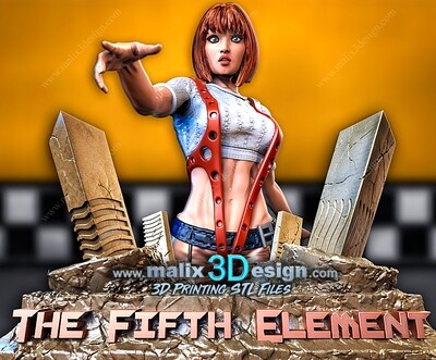 The Fifth Element ( LEELOO ) - STL Files