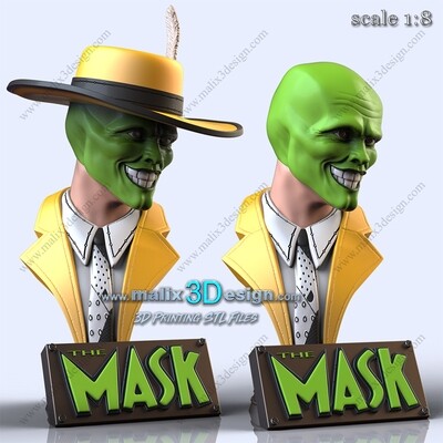 The MASK ( bust ) - STL Files