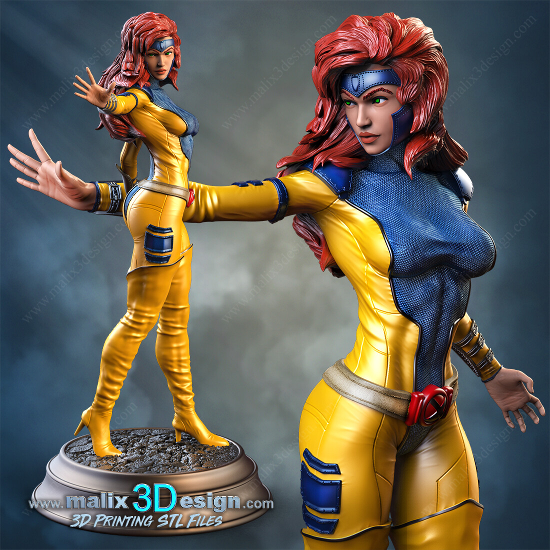 Jean Grey - STL Files