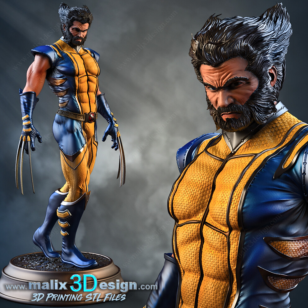 Weapon X ( Wolverine ) - STL Files