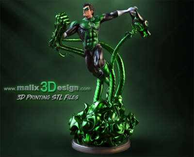 Green Lantern - STL files