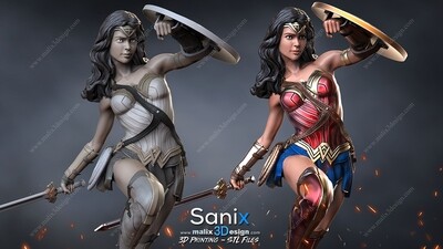 Wonder Woman - 3D Printing STL Files