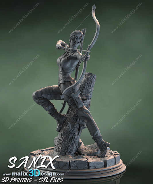LARA CROFT - STL Files