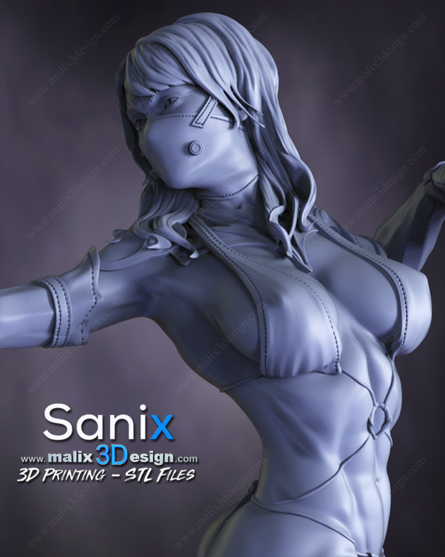 MORTAL KOMBAT - MILEENA / 3D Printing Files