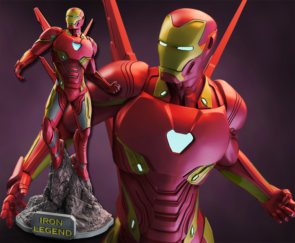 IRON MAN - 3D Printing STL Files