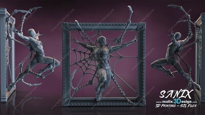 SPIDER BOY  -  3D Printing STL Files