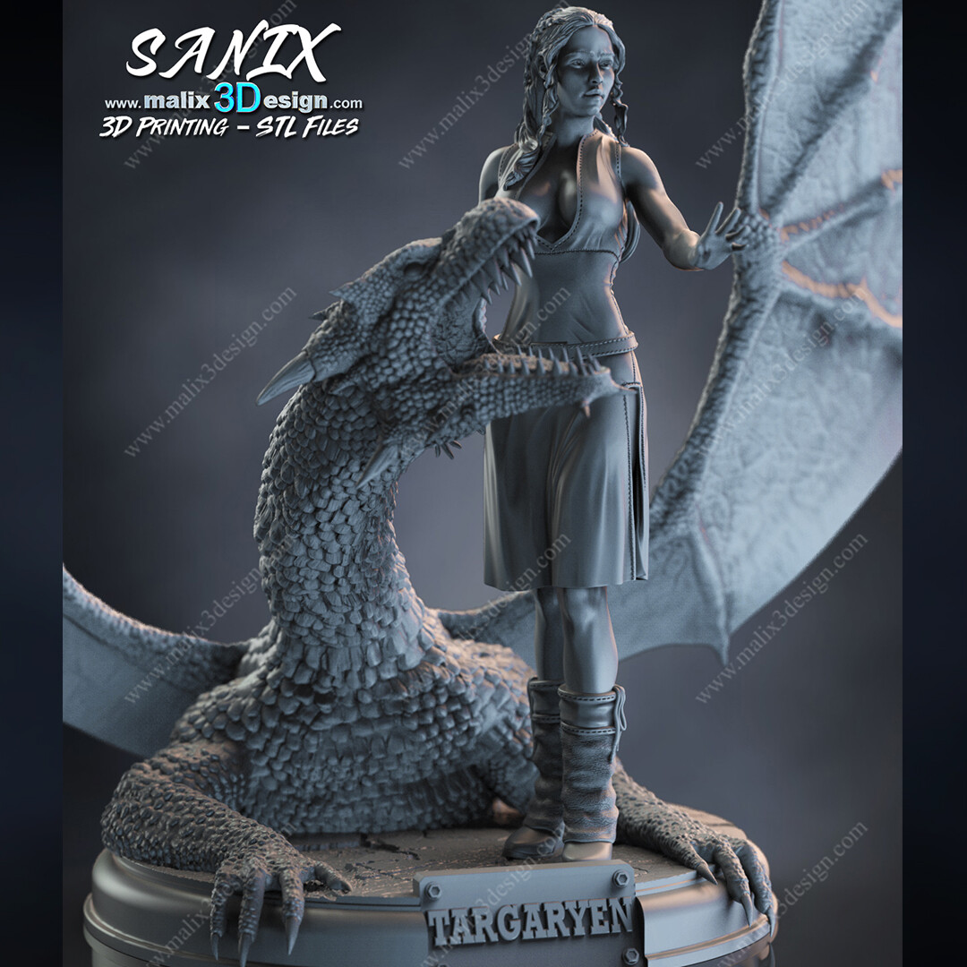 STL file Aemond Targaryen from House Of Dragons 🏠・3D printer