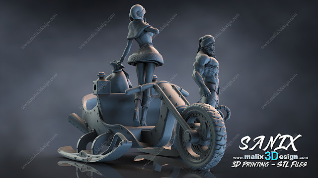 STL file CHOPPER ONE PIECE FIGURINE 👹・3D printable model to