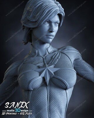CAPTAIN AMAZING - 3D Printable Model