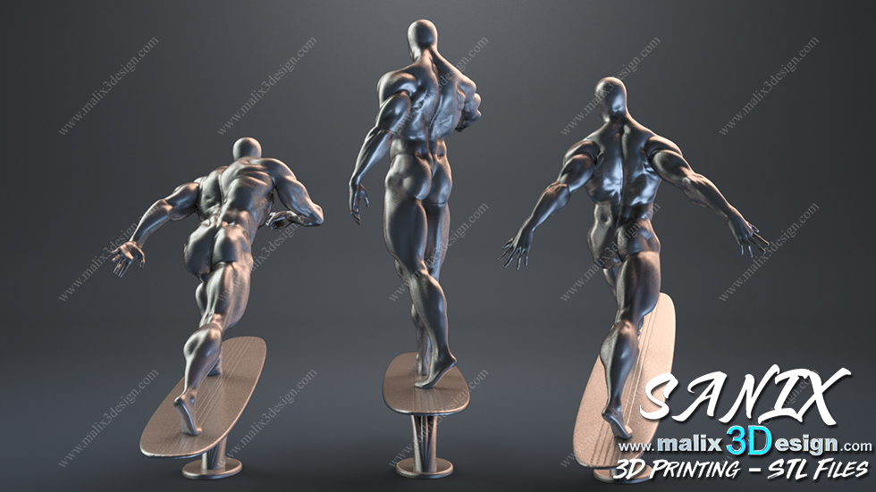 SILVER SURFER (all 3 Version) - STL Files