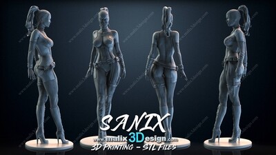 Lady DEADPOOL - STL Files for 3D Printing