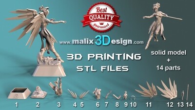 Mercy - 3D Printable Model