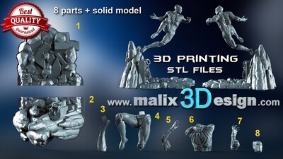 Panther - 3D Printable Model
