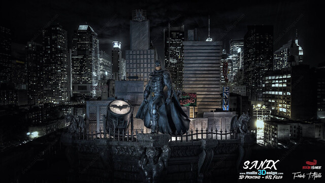 BATMAN Diorama - STL Files for 3D printing