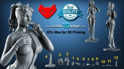 CATWOMAN - 3D Printable Model