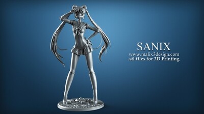 Sailor Moon - 3D Model for 3D Printing