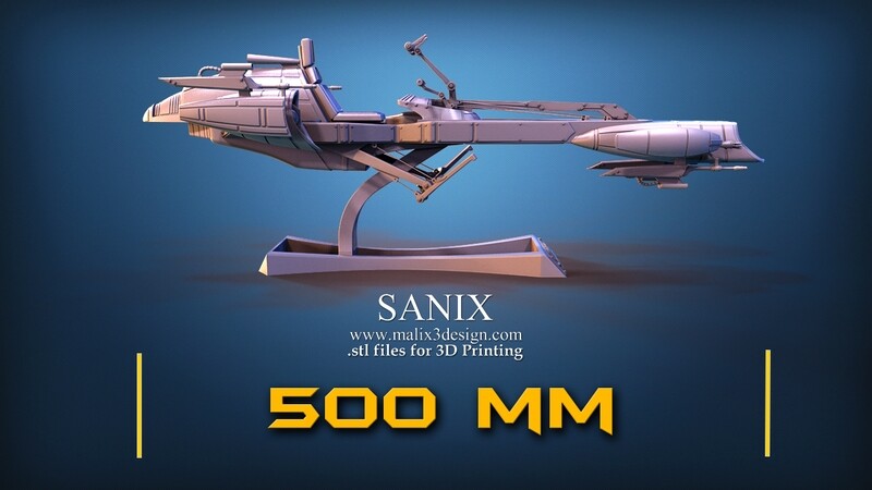 STAR WARS - BARC speeder for 3D Print
