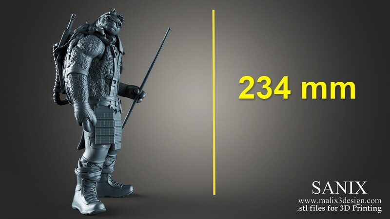 TMNT - Donatello 3D Printable Model