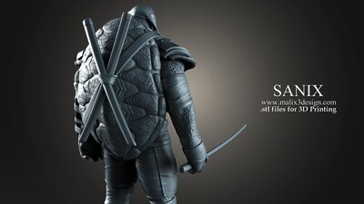 TMNT - Leonardo 3D Printable Model