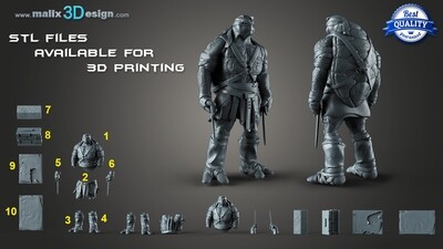 TMNT - Raphael 3D Printable Model
