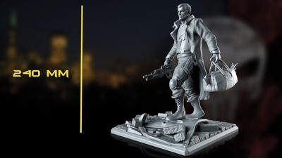 Punisher - 3D Printable Model