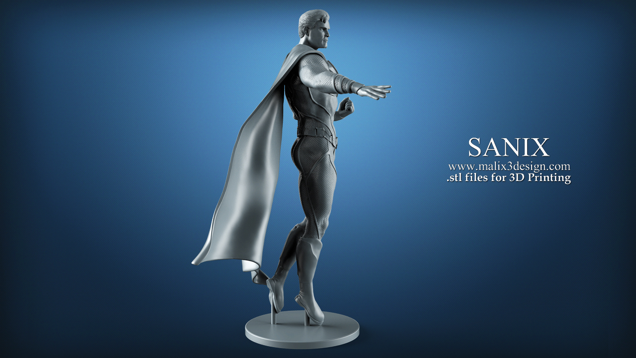 SUPERMAN - 3D printable Model