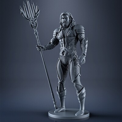 Aquaman - 3D Printable Model