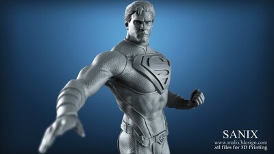 SUPERMAN - 3D printable Model