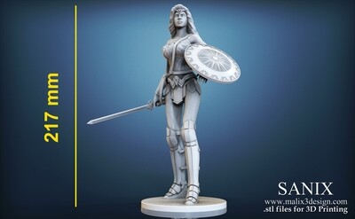 Wonder Woman - 3D Printing STL Files