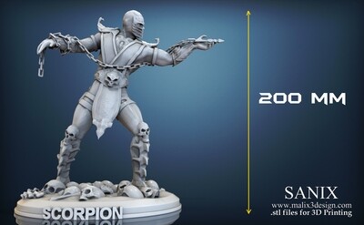 SCORPION - 3D Printable Model