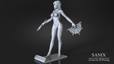Kitana - MK / 3D Model for 3D Printing