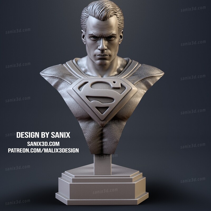 SUPERHUMAN ( bust ) - STL Files