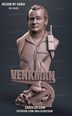 GHOSTBUSTERS (4-busts ) - STL Files
