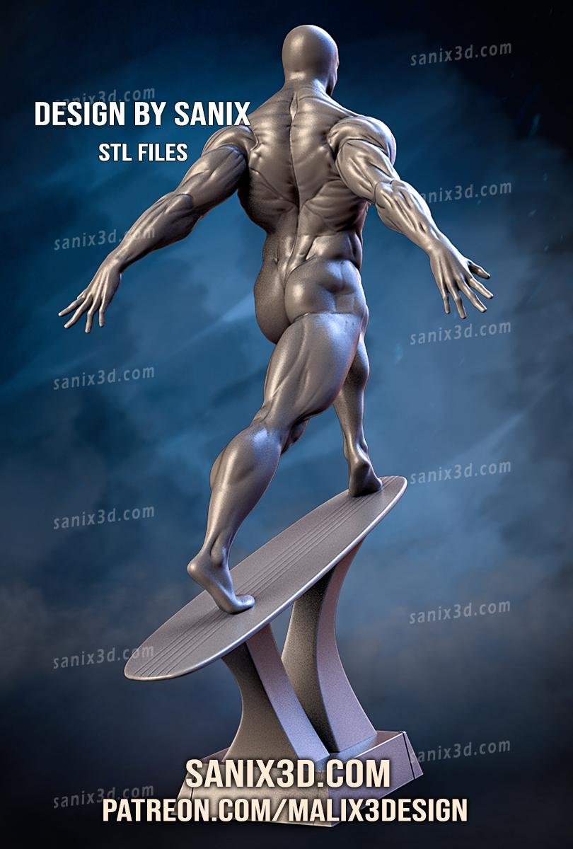 SILVER SURFER (all 3 Version) - STL Files