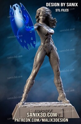 Invisible Woman - STL Files