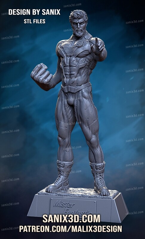 Mister Fantastic - STL Files
