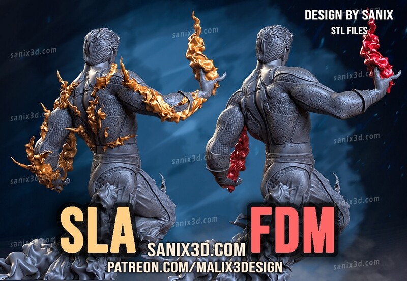 Human Torch - STL Files