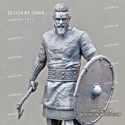 VIKING ( Ragnar Lothbrok ) - STL Files