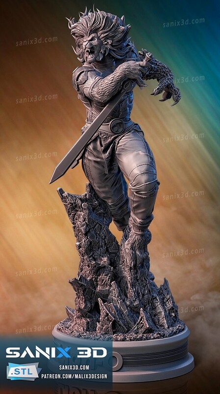 Lion-O ( Thundercats ) - STL Files