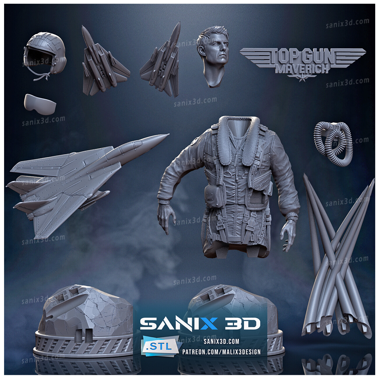TOP GUN ( Maverick ) - STL Files