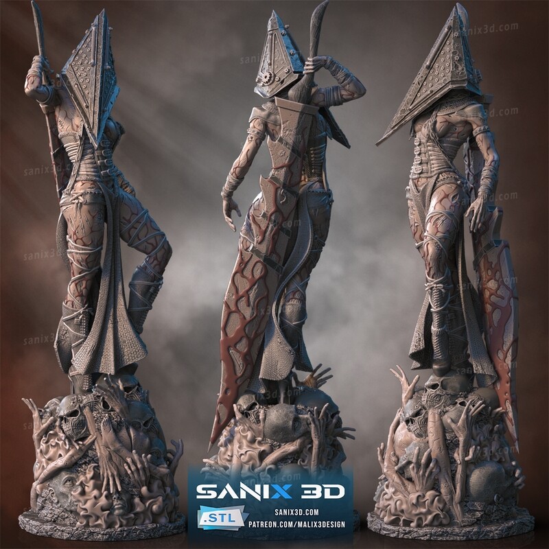 Lady Pyramid Head - STL Files