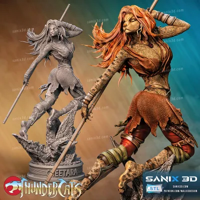 Cheetara ( Thundercats ) - STL Files