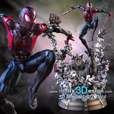 Spider Boy Miles - STL Files