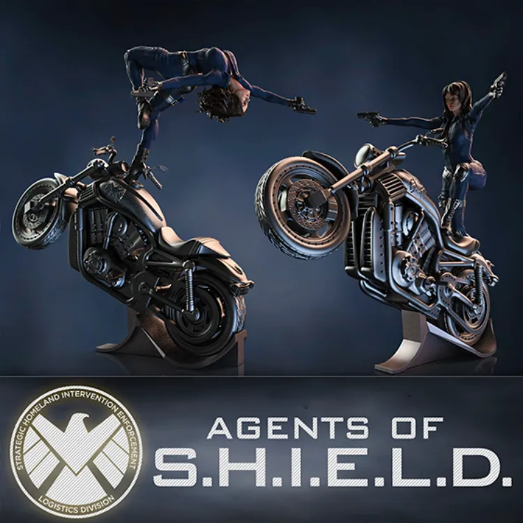 S.H.I.E.L.D. ( pose 1 ) - STL Files
