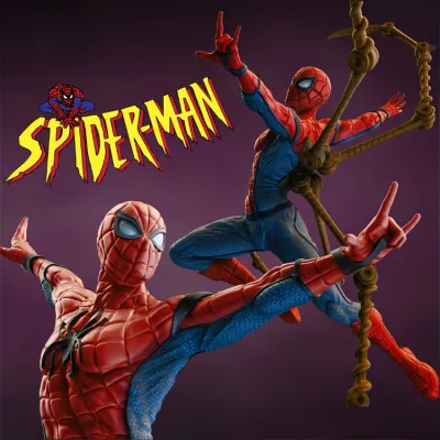 SPIDER BOY  -  3D Printing STL Files