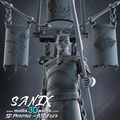 GOT - Night&#39;s King - 3D Printing STL Files