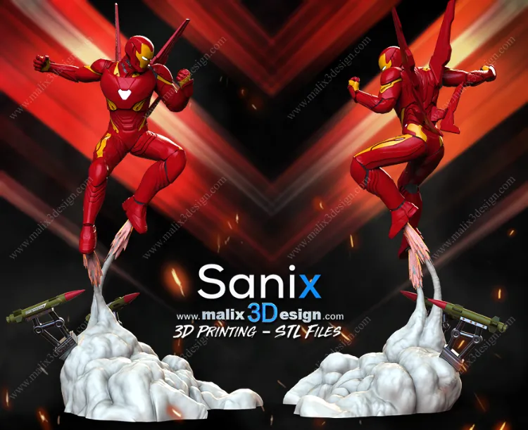 IRON SUIT ( diorama ) - Files STL